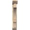Ekena Millwork Balboa Slat Rough Sawn Bracket w/ Offset Brace, Douglas Fir, 6"W x 28"D x 40"H BKT0604X28X40BOA06RDF - alternate 3